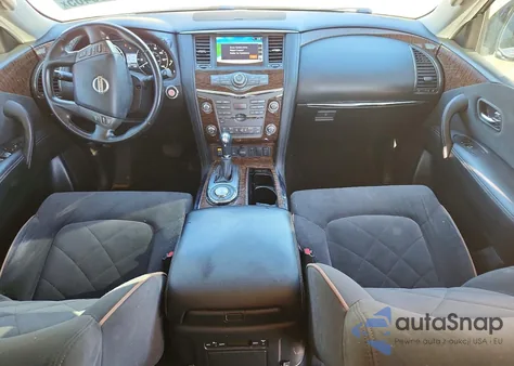 2018 Nissan Armada Sv z USA, uszkodzony, nr VIN JN8AY2ND9J9060204